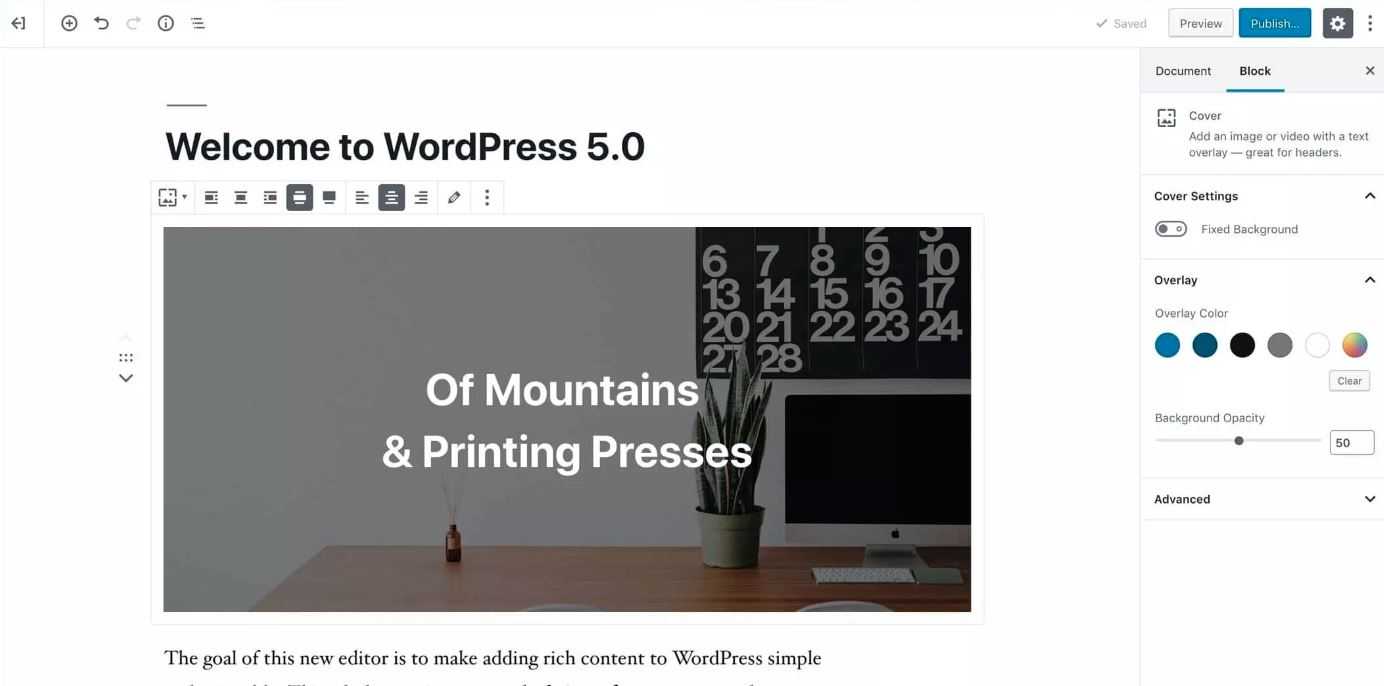 wordpress 5.0 release date 2018