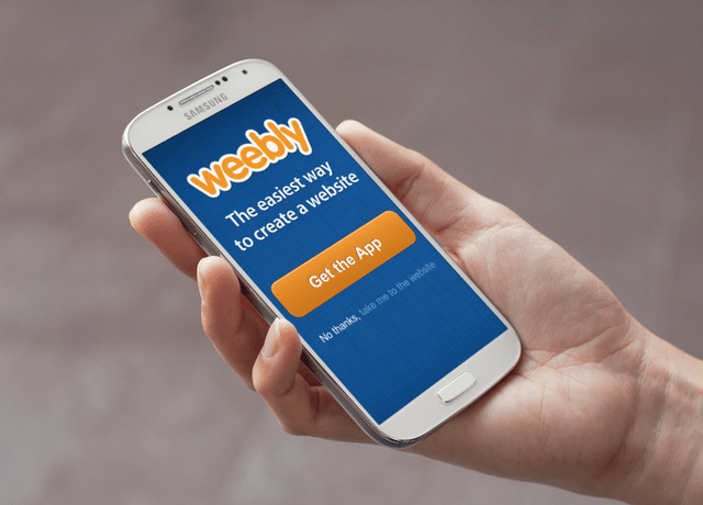 weebly mobile app