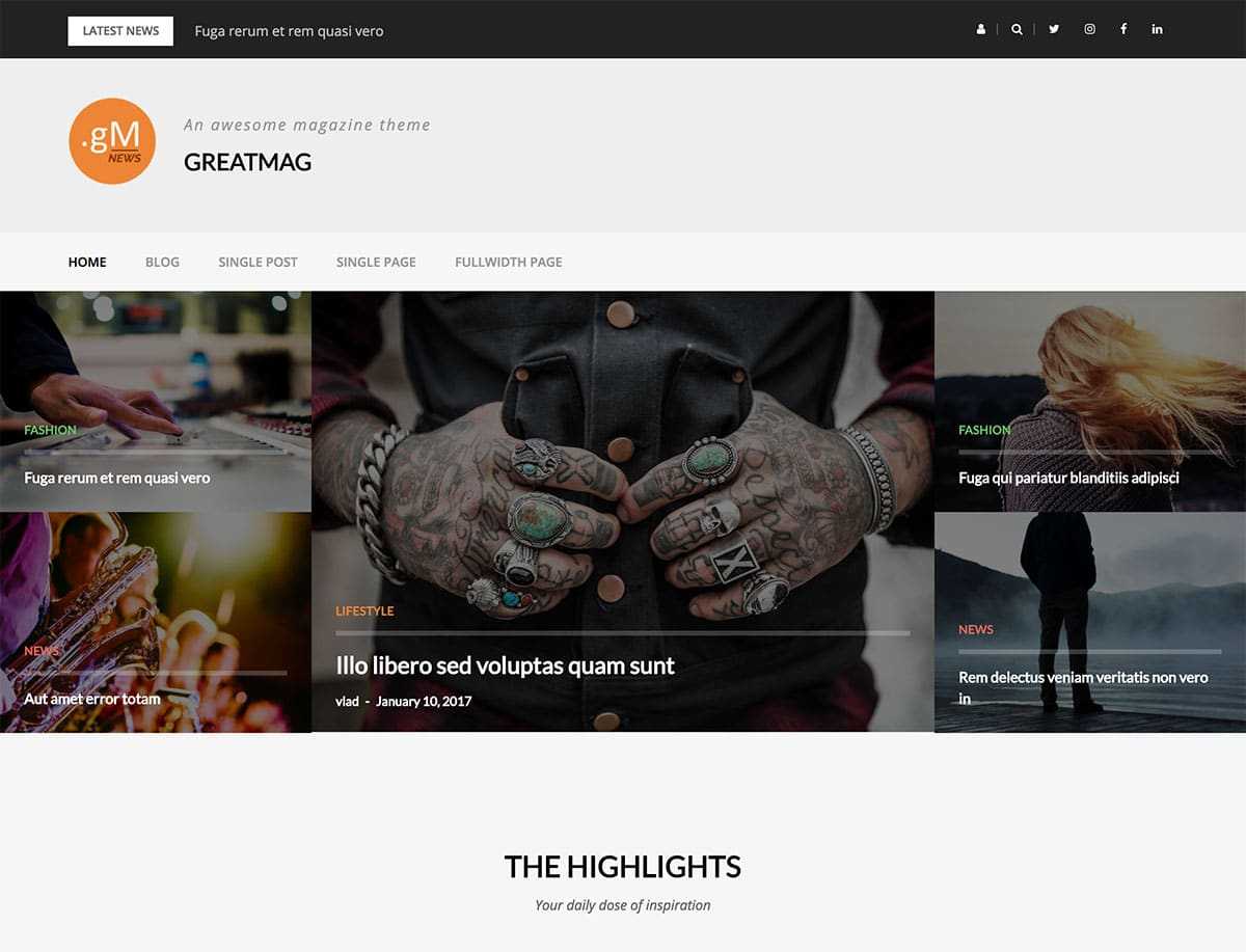 best free WordPress themes 2019