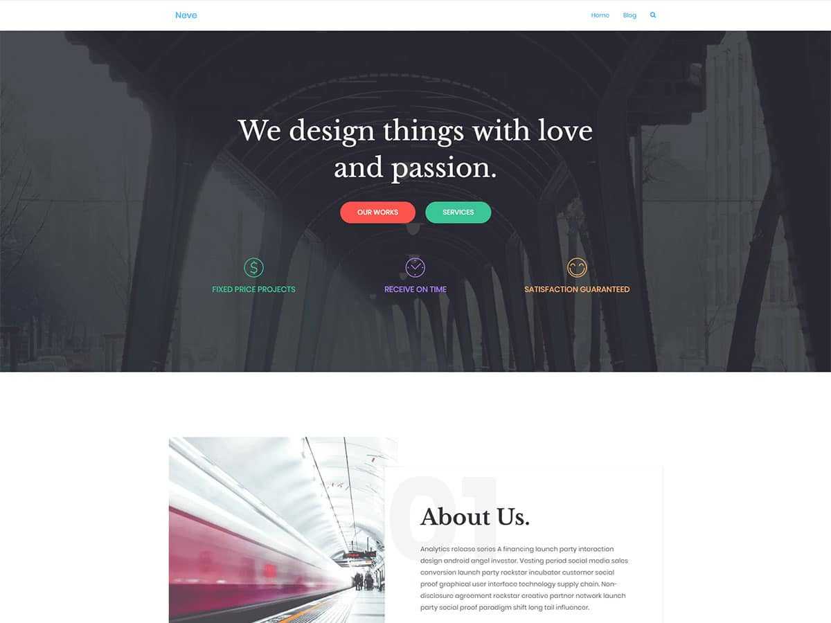 neve Free WordPress Theme