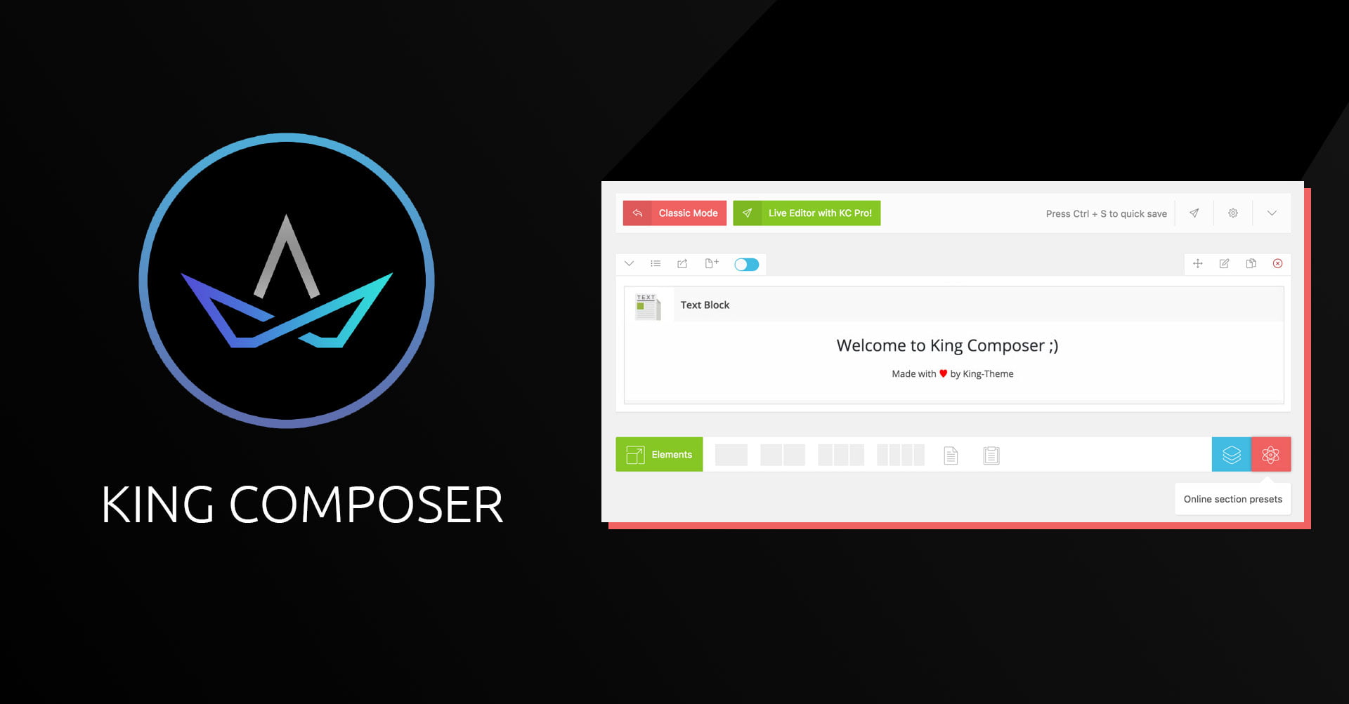 King Composer - Page Builder