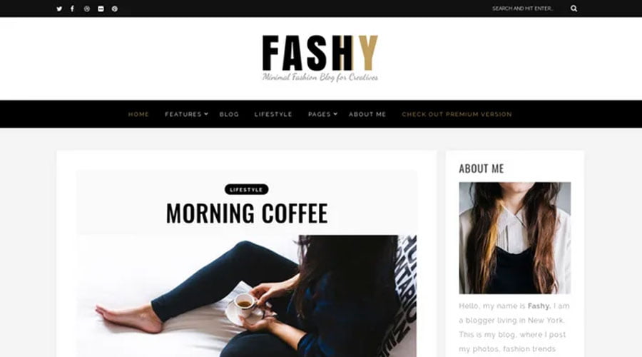 Fashy wp theme