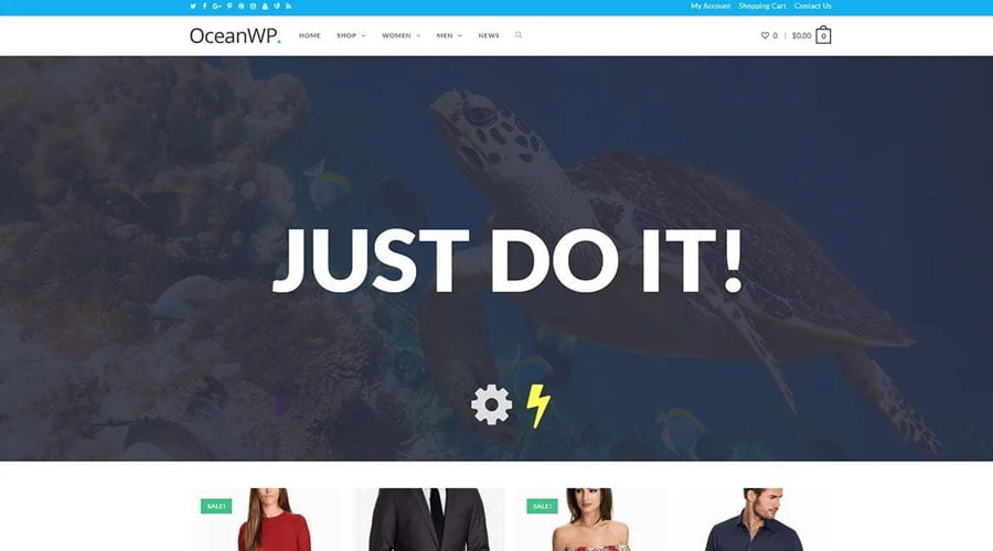 Ocean WP theme