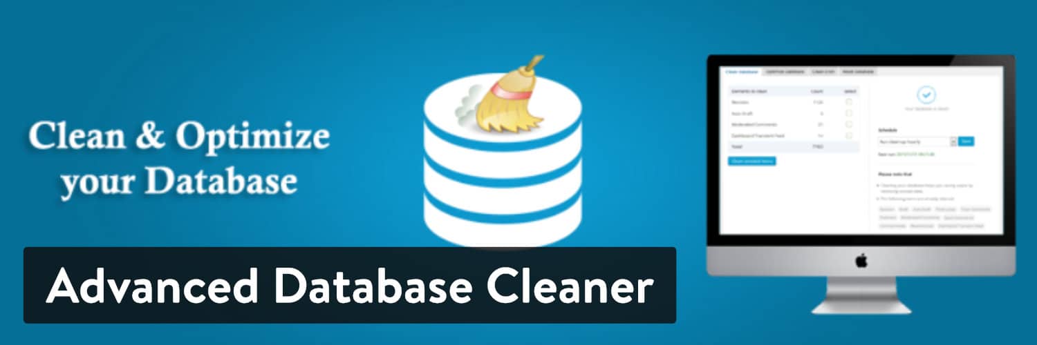 Advanced-Database-Cleaner plugin..