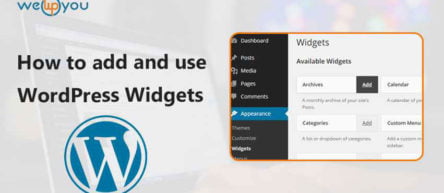 How to add and use WordPress Widgets