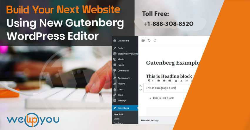 Build Your Next Website Using New Gutenberg WordPress Editor