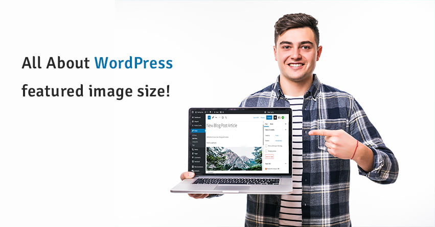 wordpress featured image size