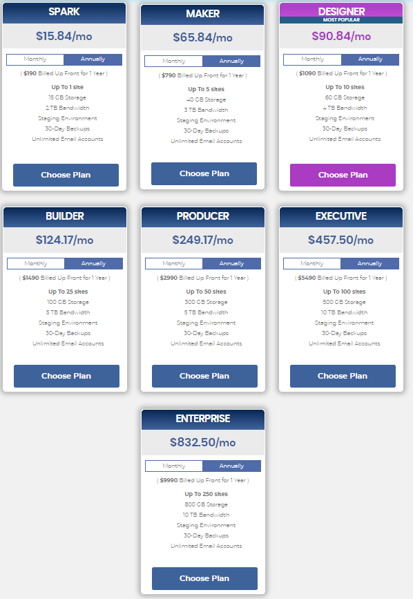 nexcess-wordpress-plans